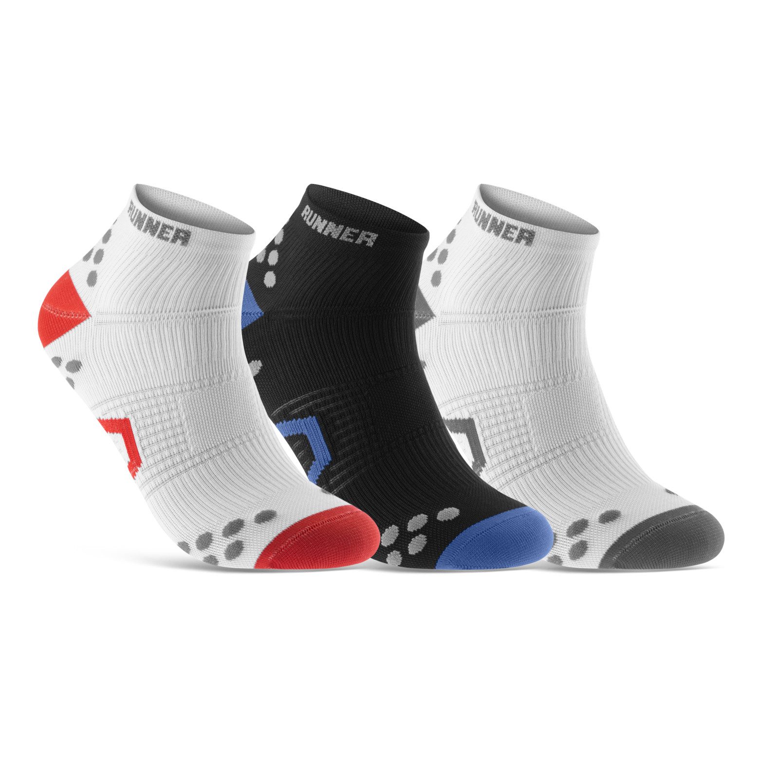 Laufsocken low Cut Sportsocken für Herren & Damen Laufsocken Kurz