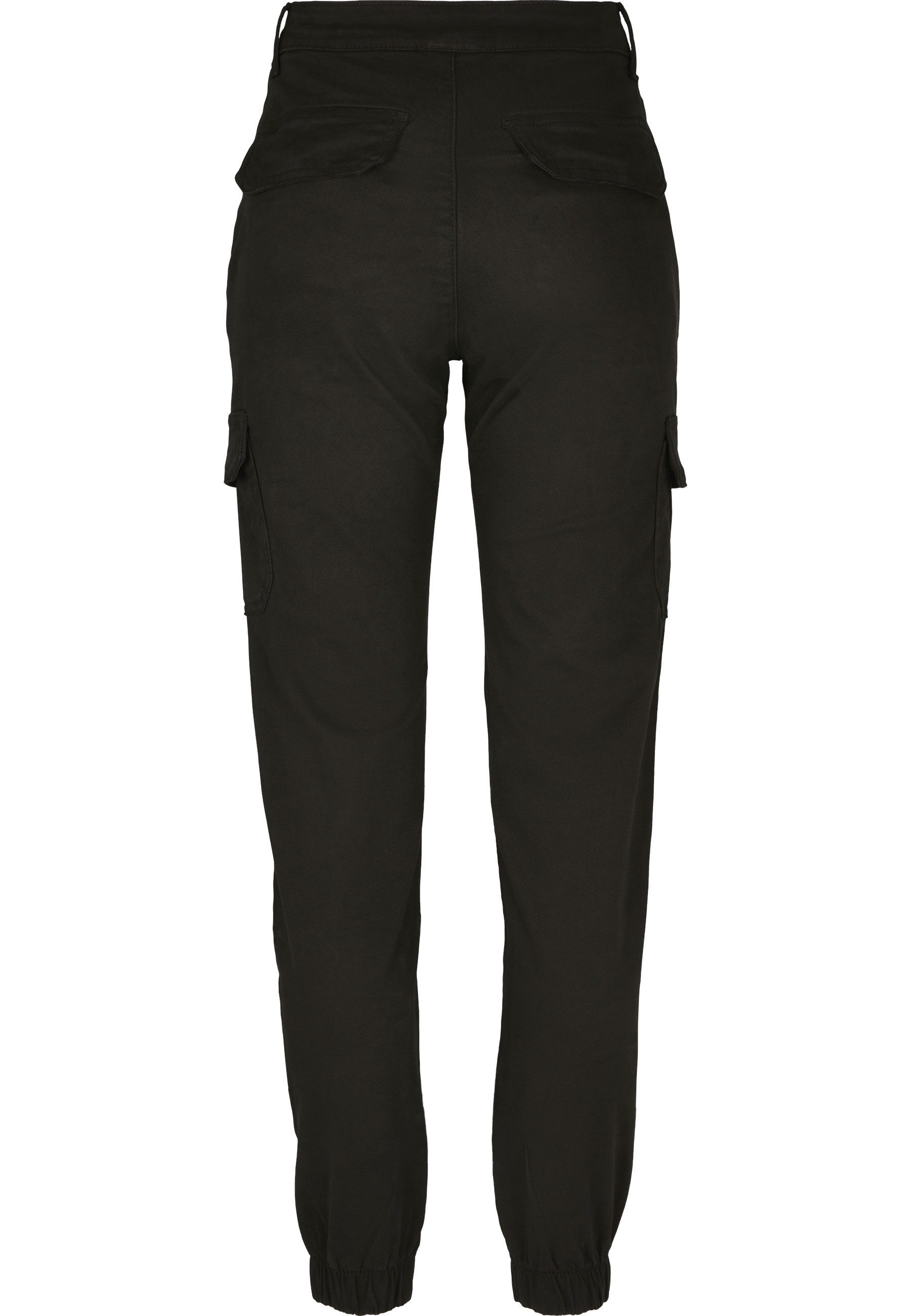 URBAN CLASSICS Cargohose Urban Classics Damen Ladies High Waist Cargo Pants (1-tlg)