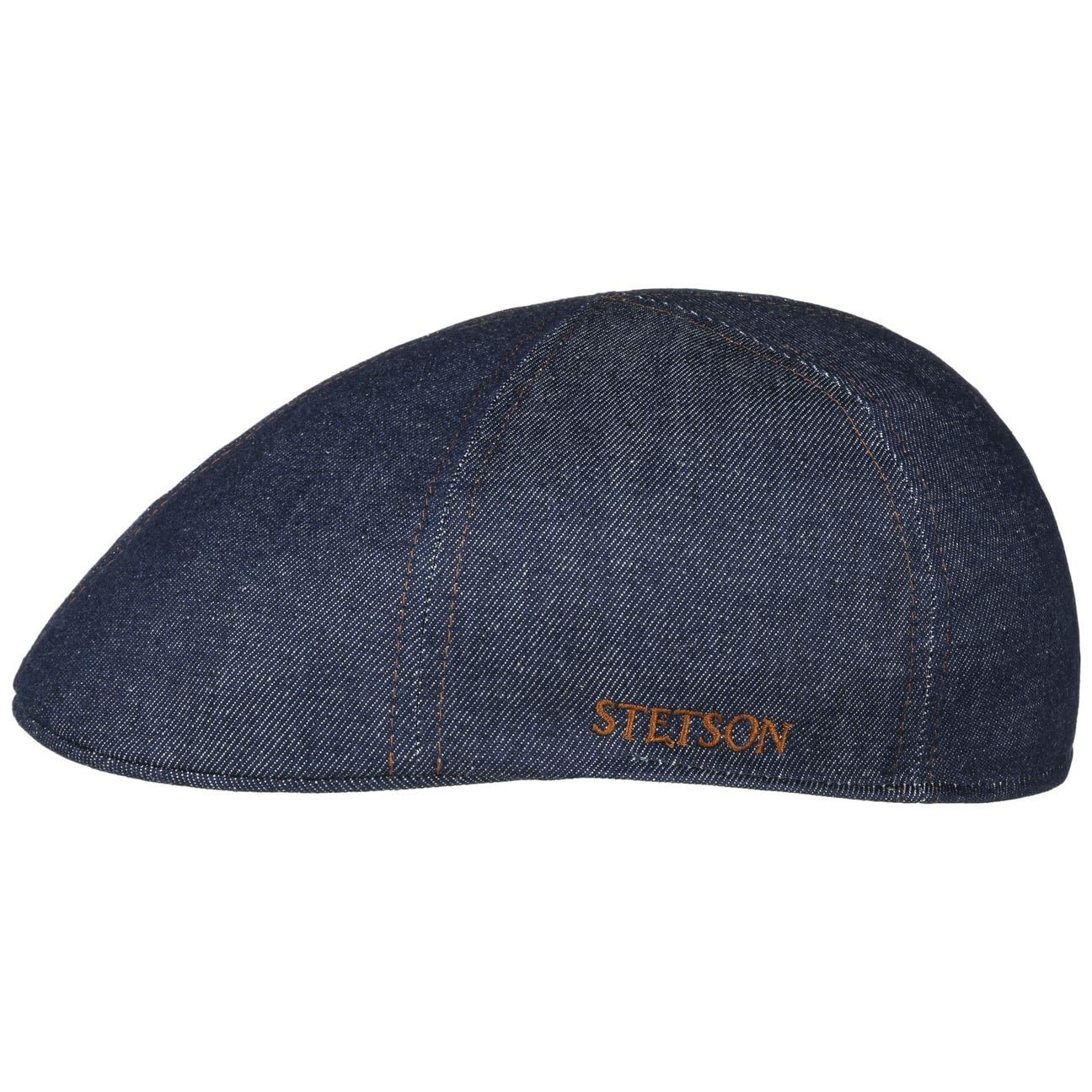 Stetson Flat Cap (1-St) Schirmmütze mit Schirm, Made in the EU