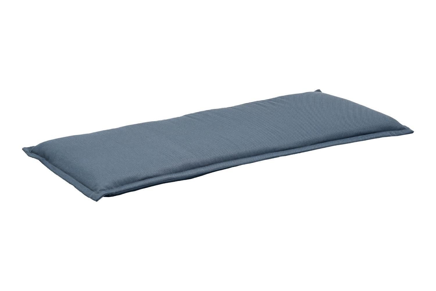 GO-DE Bankauflage TAIL, B 48 x L 115 cm, Hellblau, Polyester, Uni, (1 St), für Gartenbänke