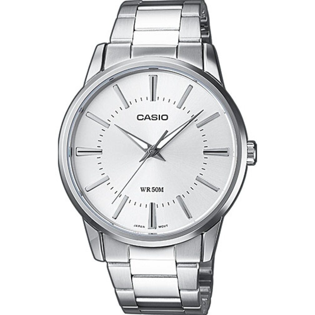 CASIO Luxusuhr MTP-1303D-7AVDF (A494) A494 (A494) Herren-Armbanduhr Silber