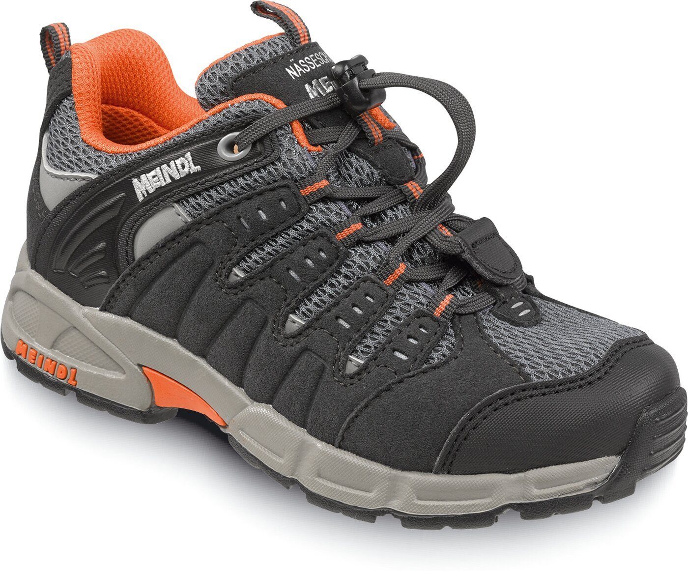 Meindl SNAP JUNIOR GRAPHIT/ORANGE Trekkingschuh