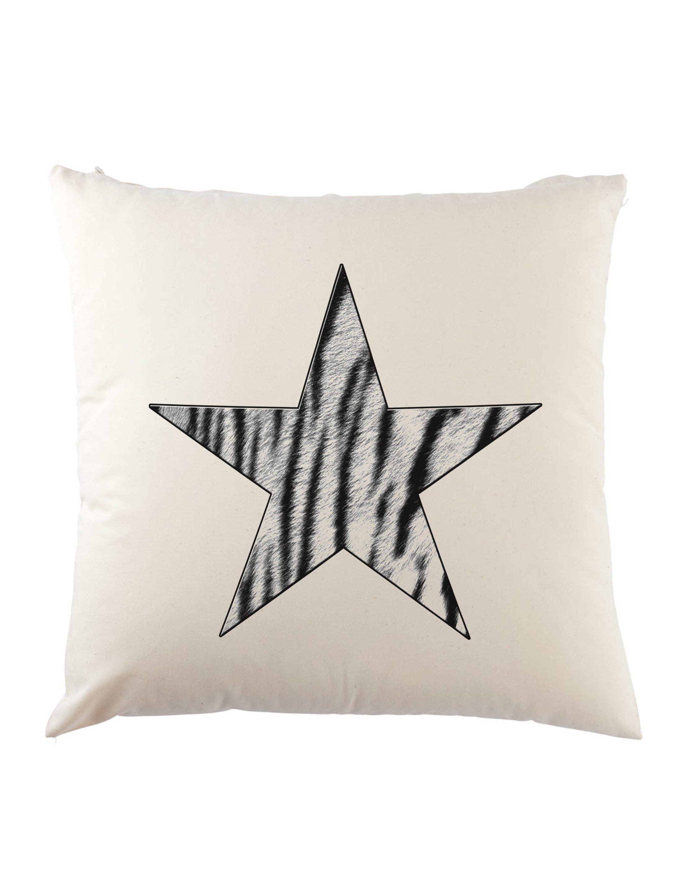 Urban Backwoods Dekokissen Rockabella Star V Dekokissen Tattoo Nautical Rockabilly Tiger Leopard, Stern Oldschool Fifties 50s