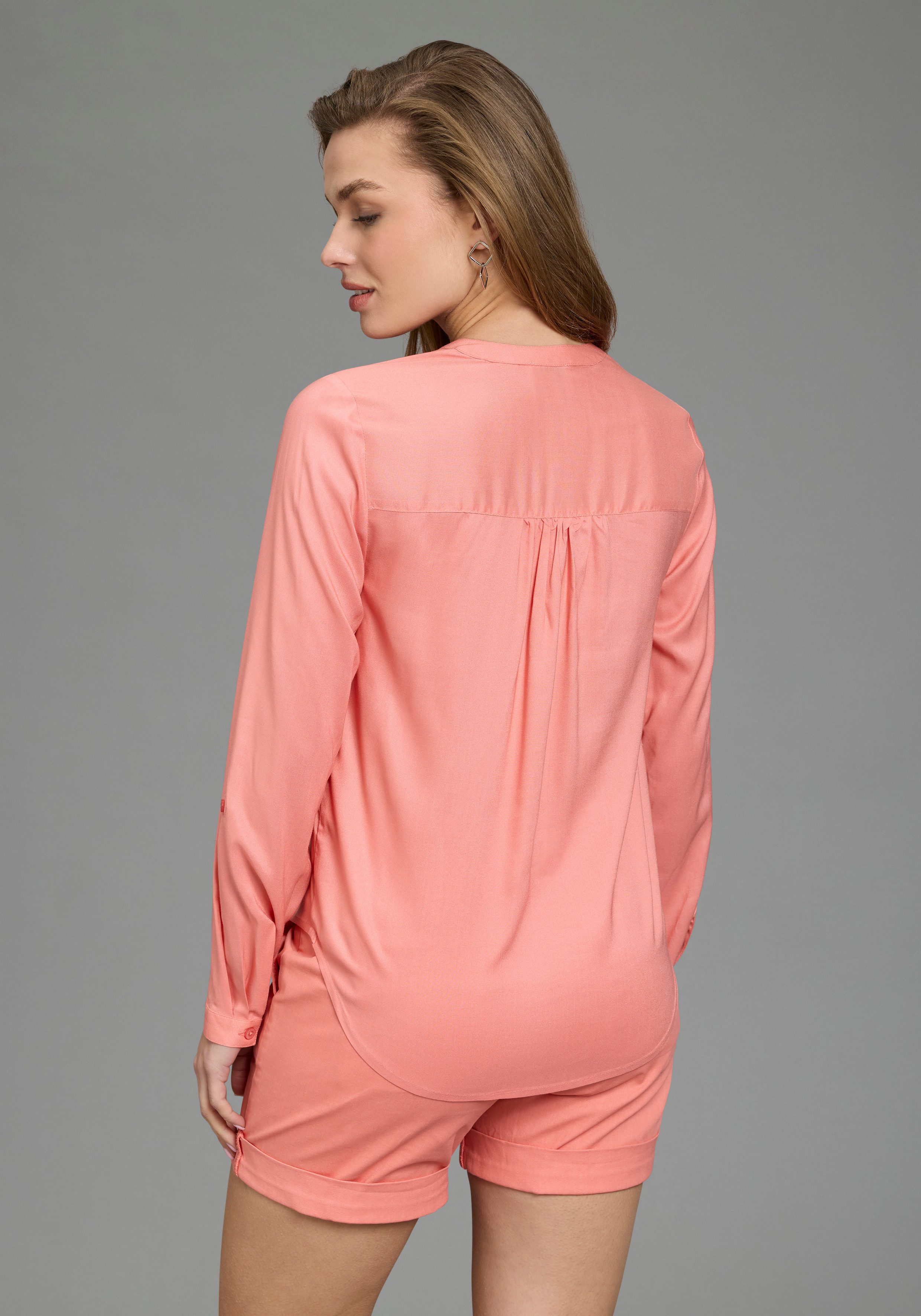 AJC Hemdbluse aus weich fließender Viskose