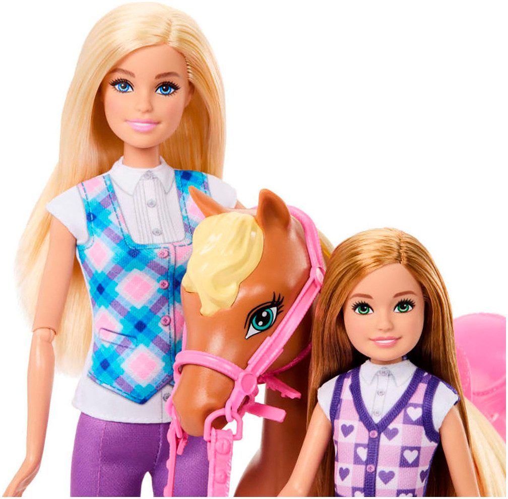 Barbie Anziehpuppe Barbie Sisters Riding Lesson günstig online kaufen