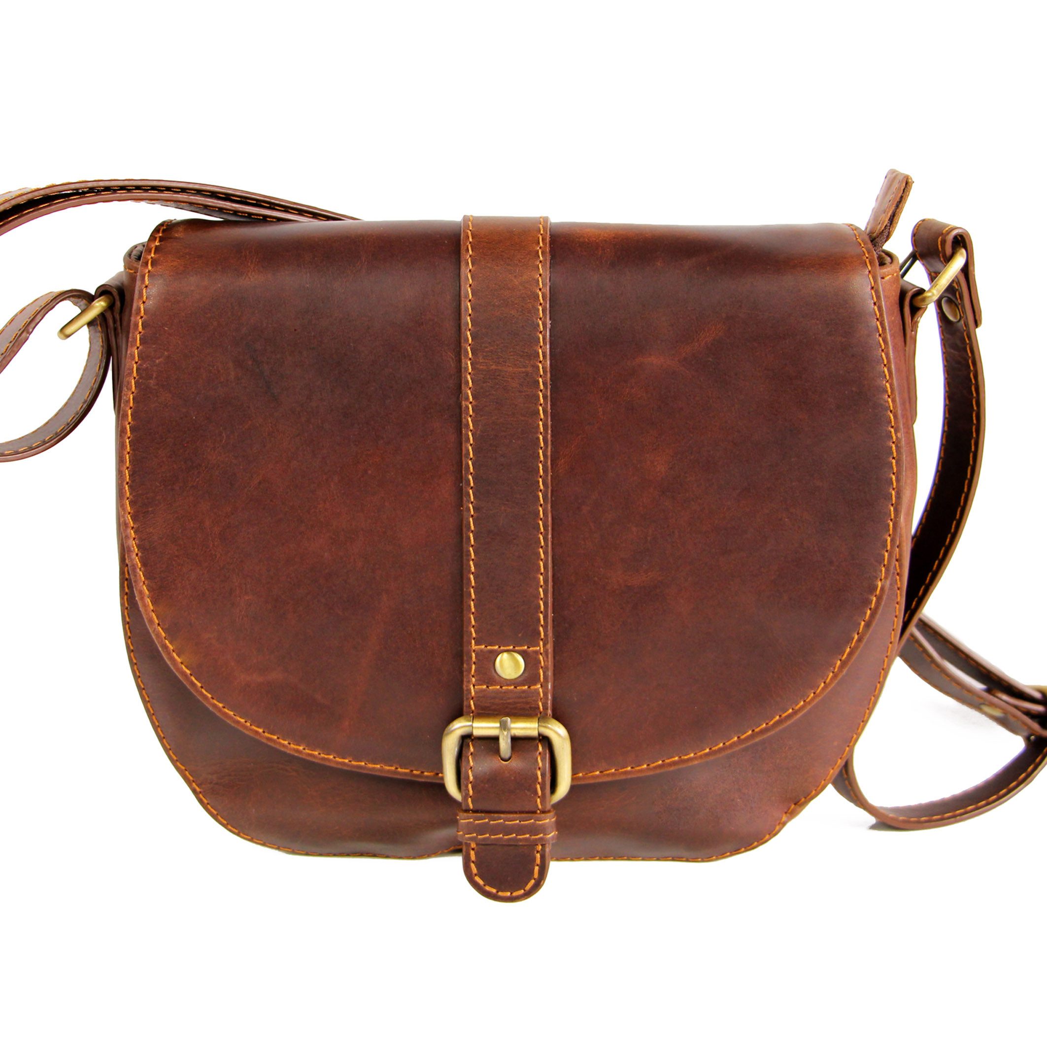 Umhängetasche Leder Damen ELLIE Ledertasche Damentasche Handtasche Schultertasche