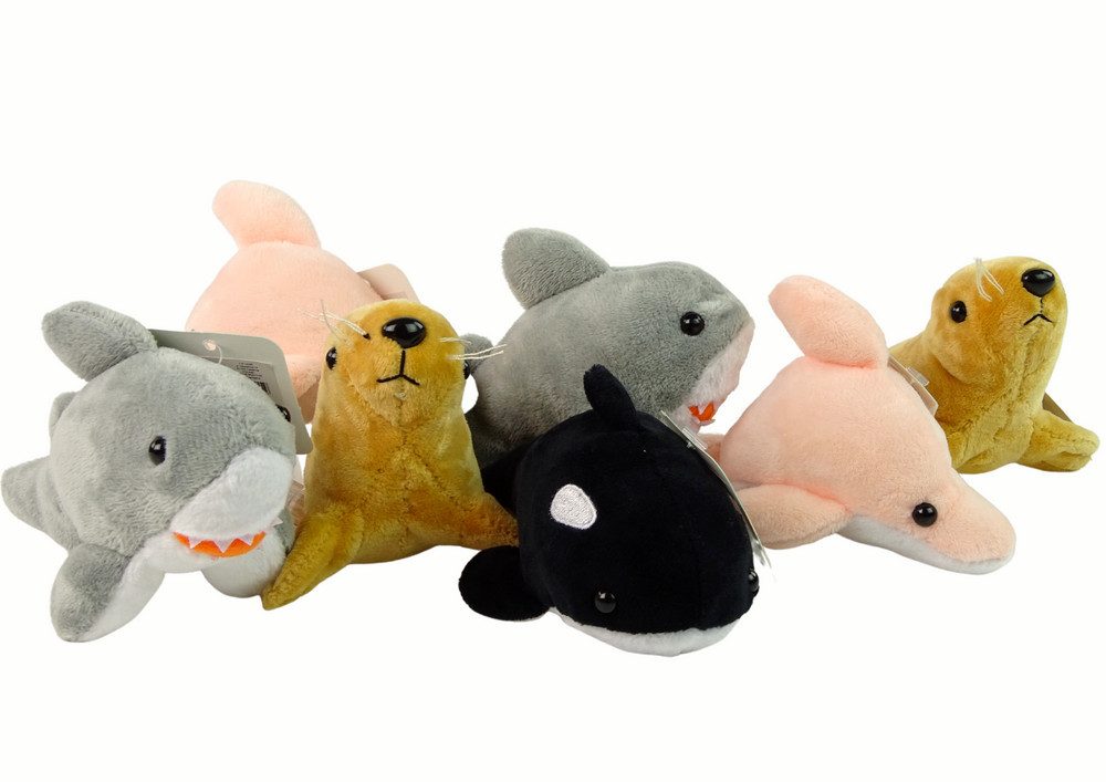 LEAN Toys Tierkuscheltier Meerestiere Mini Plüschtier günstig online kaufen