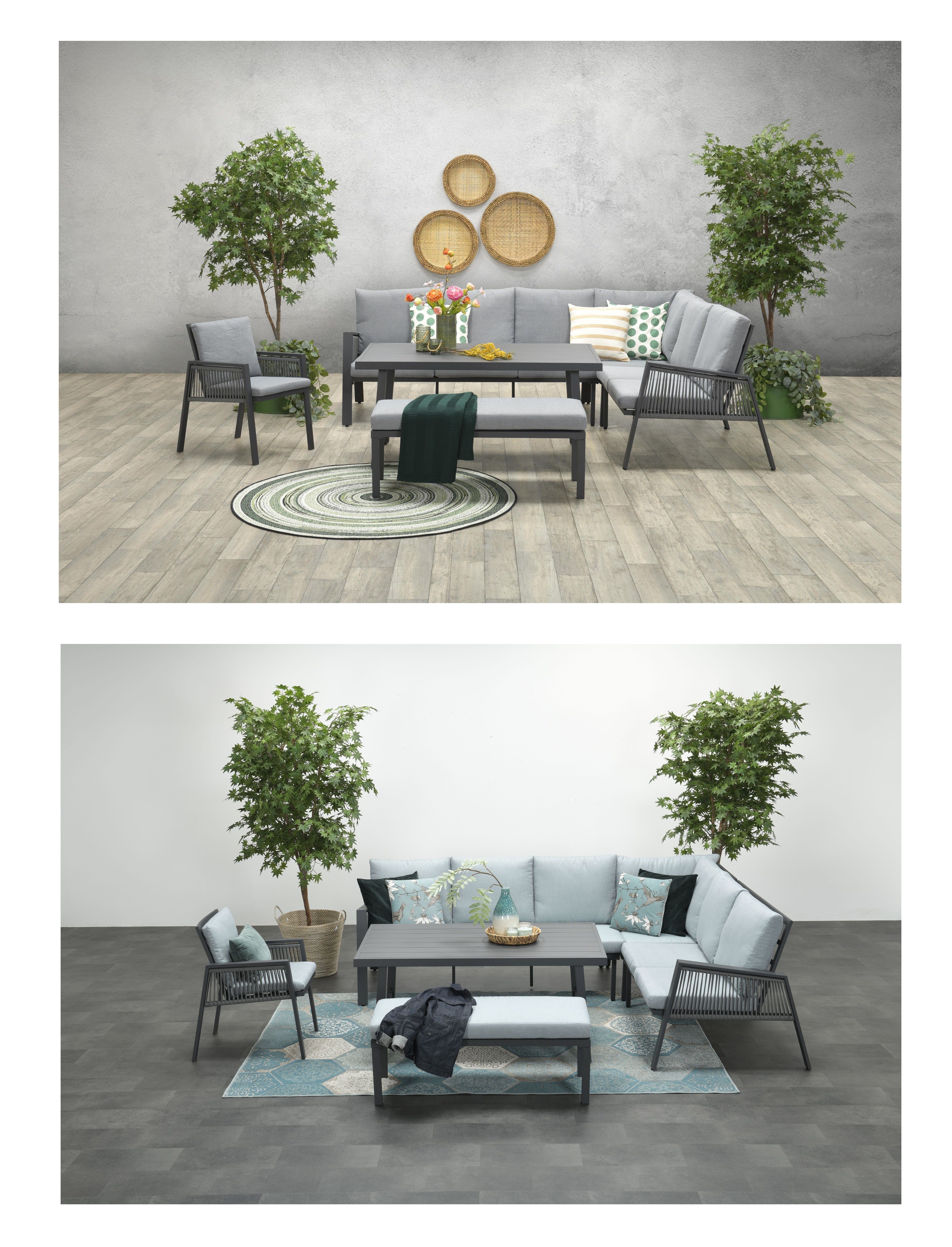 Garden Impressions Sonnenschirmbezug Grau – 300 X 60/65 Cm, Wasserabweisend, Mit Kordelzug