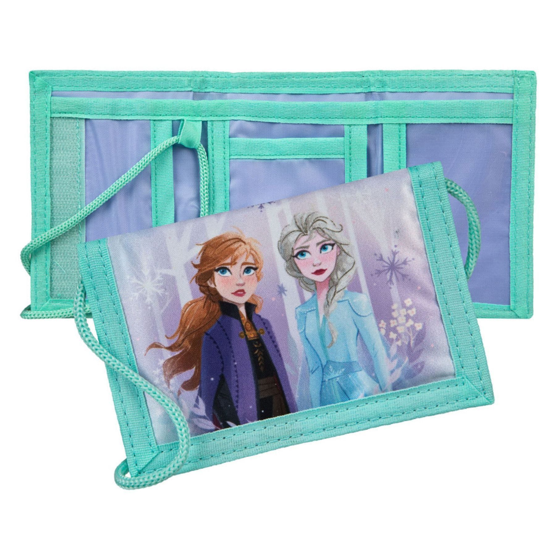 Disney Frozen Brieftasche Geldbörse – Kinder Brieftasche Portemonnaie für Fans der Eiskönigin