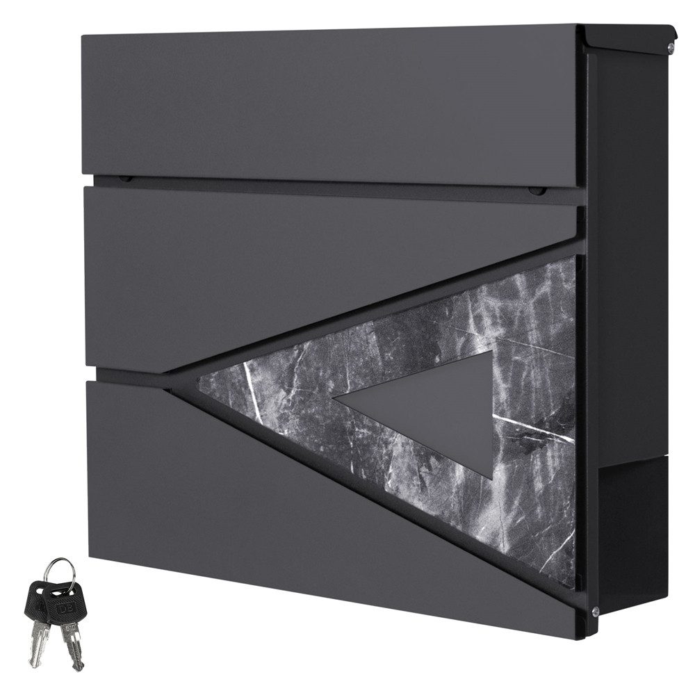 ML-DESIGN Briefkasten Postkasten mit Zeitungsfach, abschließbar 2 Schlüssel günstig online kaufen