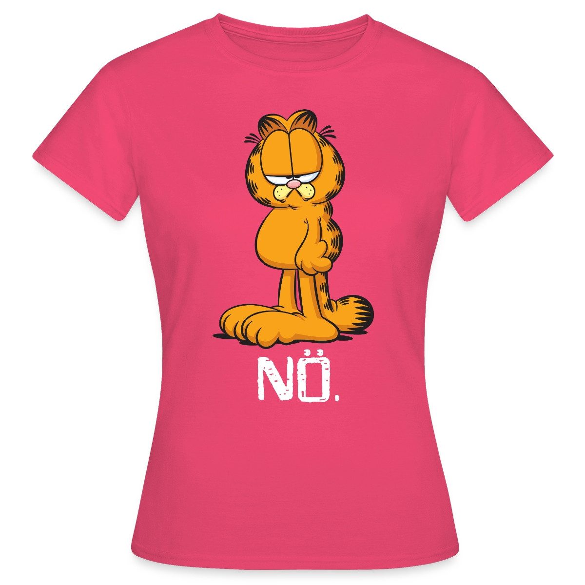 Spreadshirt T-Shirt Garfield Nö Nein Kein günstig online kaufen
