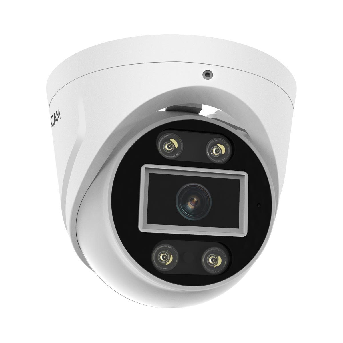 Foscam Überwachungskamera FNA108E-T4-2T 8-Kanal 4K 8 MP PoE Videoüberwachungsset mit 4x Kameras (5-tlg., 1x Foscam FNA108E NVR mit 2 TB HDD, 4x Foscam T8EP Überwachungskamera, PoE (Power-over-Ethernet), Zwei-Wege-Audio und Alarmsirene)