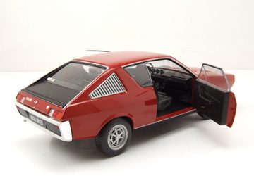 Solido Modellauto Renault 17 R17 MK1 1976 rot Modellauto 1:18 Solido, Maßstab 1:18