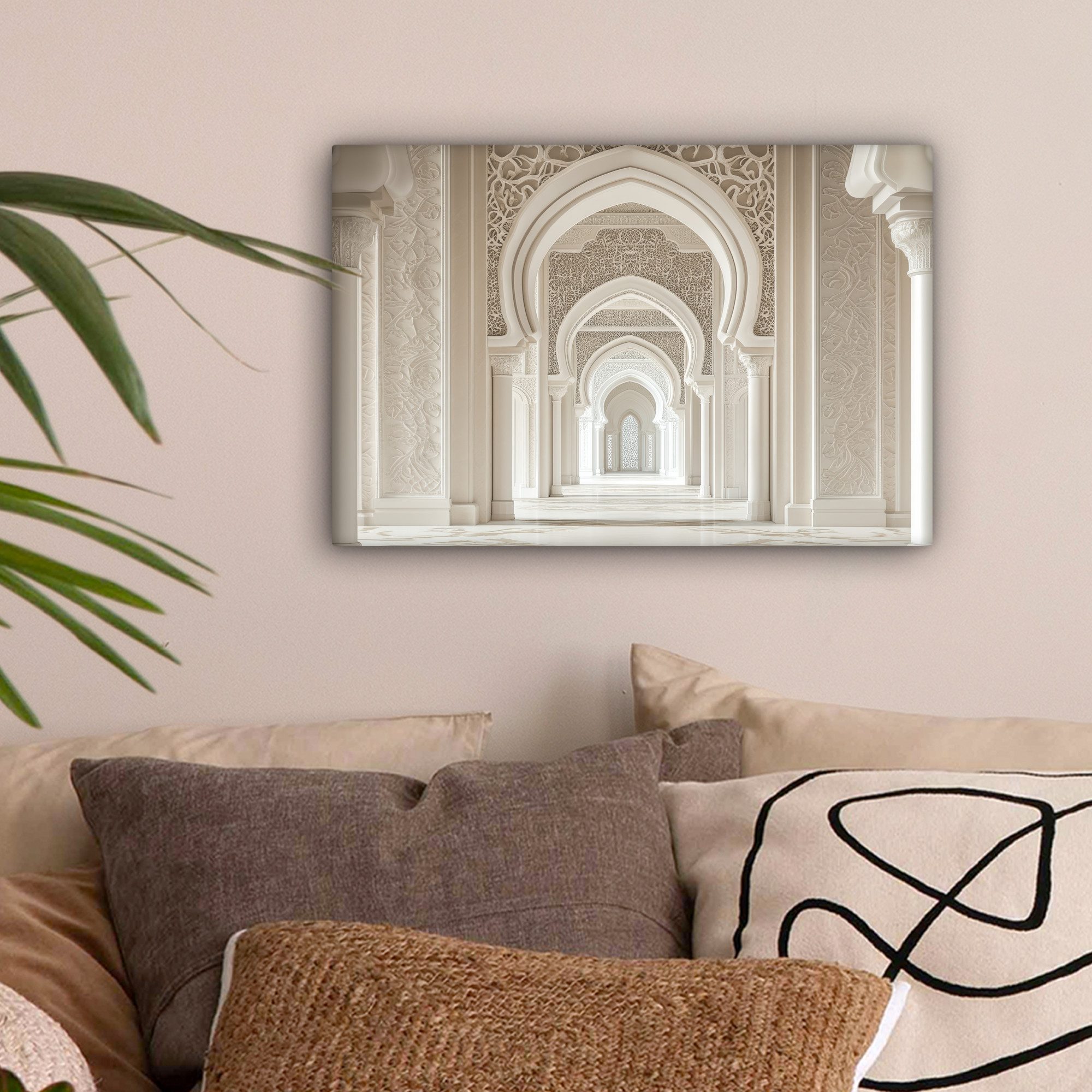 OneMillionCanvasses® Leinwandbild Moschee - Architektur - Ramadan - Islamis günstig online kaufen