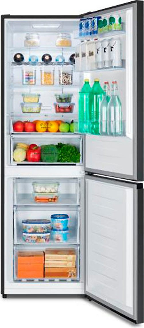 Hisense Kühl-/Gefrierkombination RB390N4CFD, 186 cm hoch, 59,5 cm breit, Außen-Display