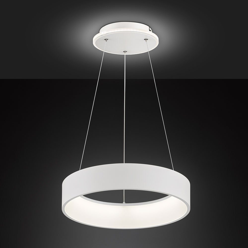 WOFI LED LED hängend LED Pendelleuchte, Pendelleuchte Esstischlampe inklusive, dimmbar Hoehenverstellbar Leuchtmittel Warmweiß