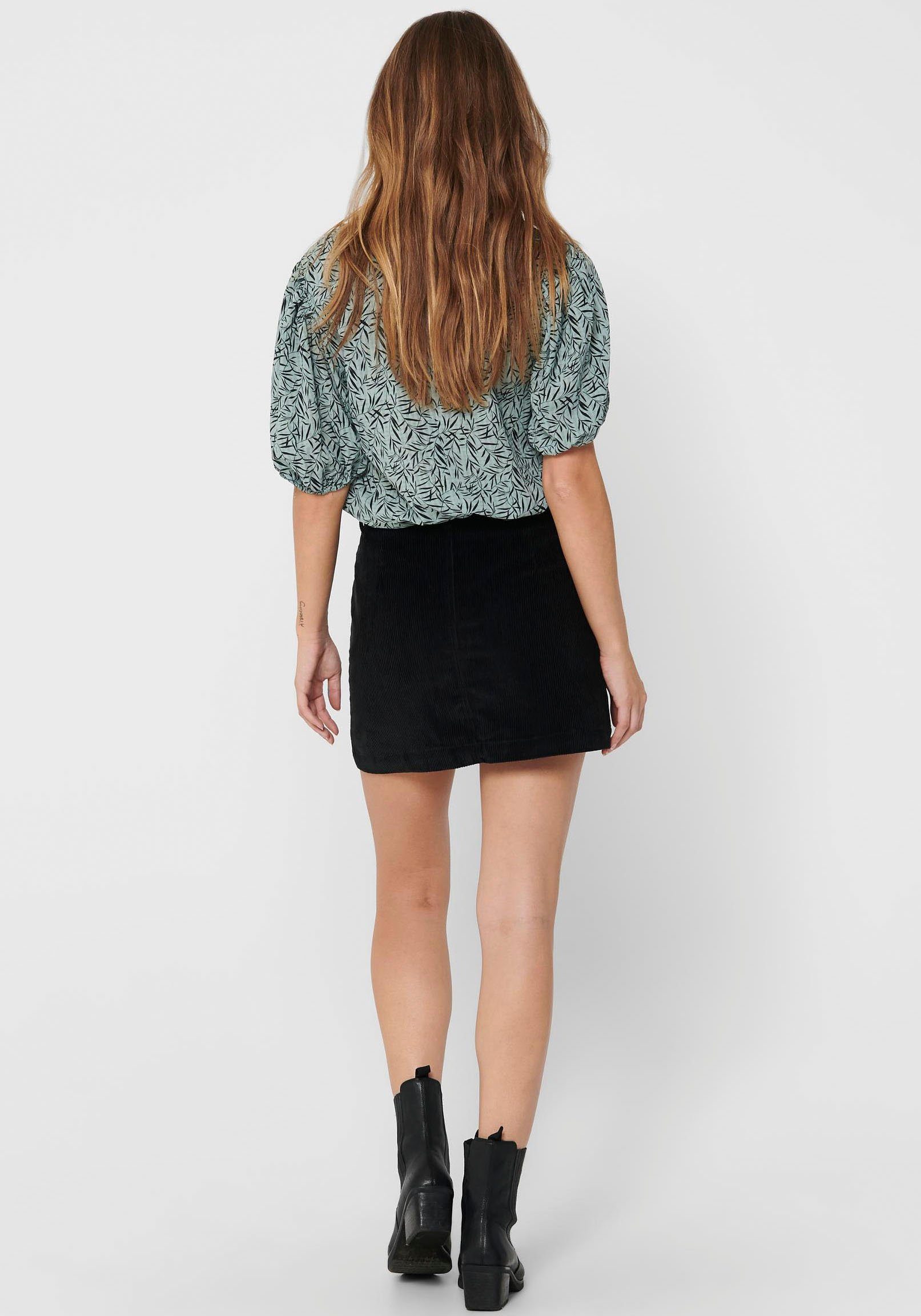ONLY Cordrock ONLAMAZING HW CORD SKIRT Baumwollmischung