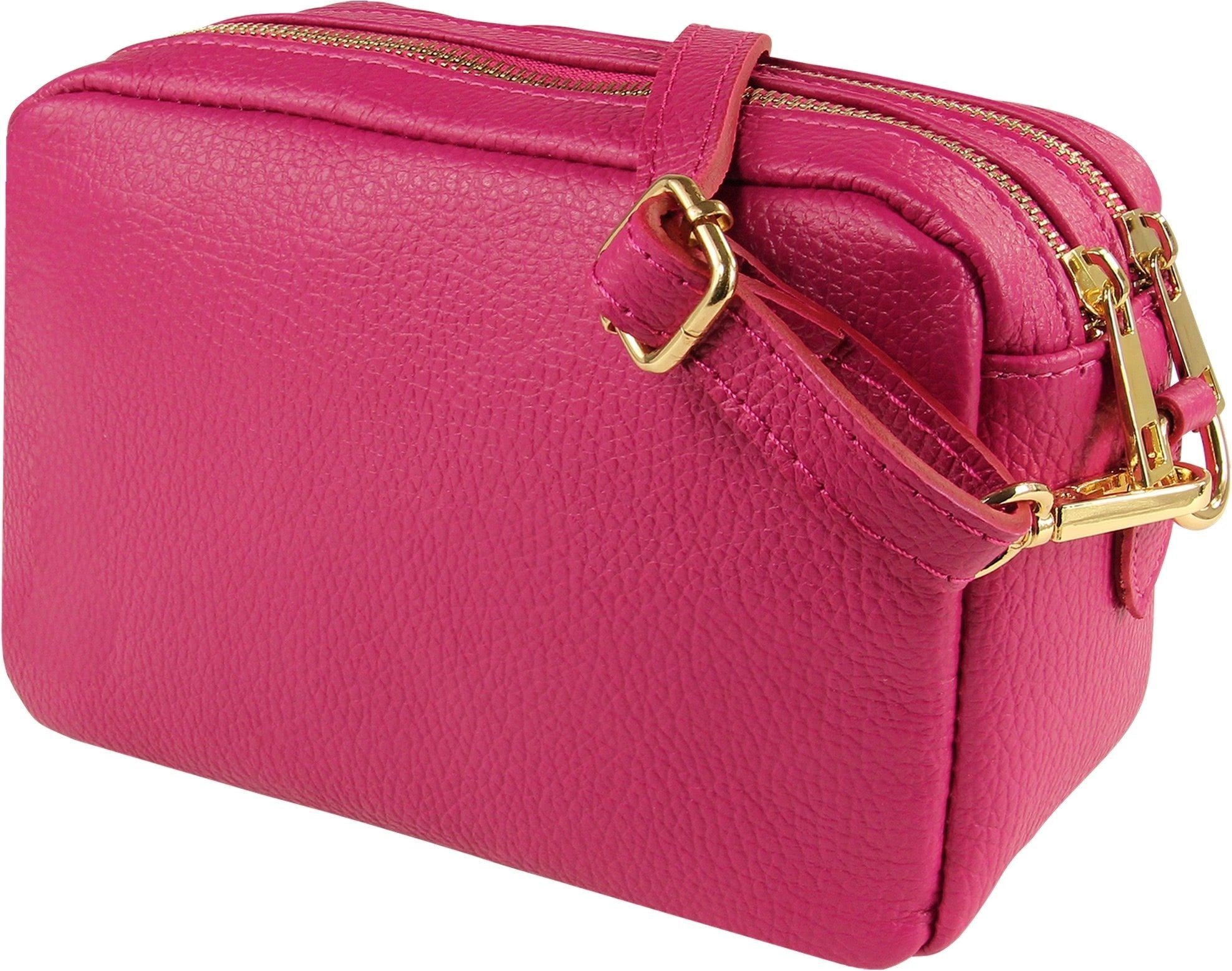 Umhängetasche Toscanto Tasche pink Umhängetasche mittel