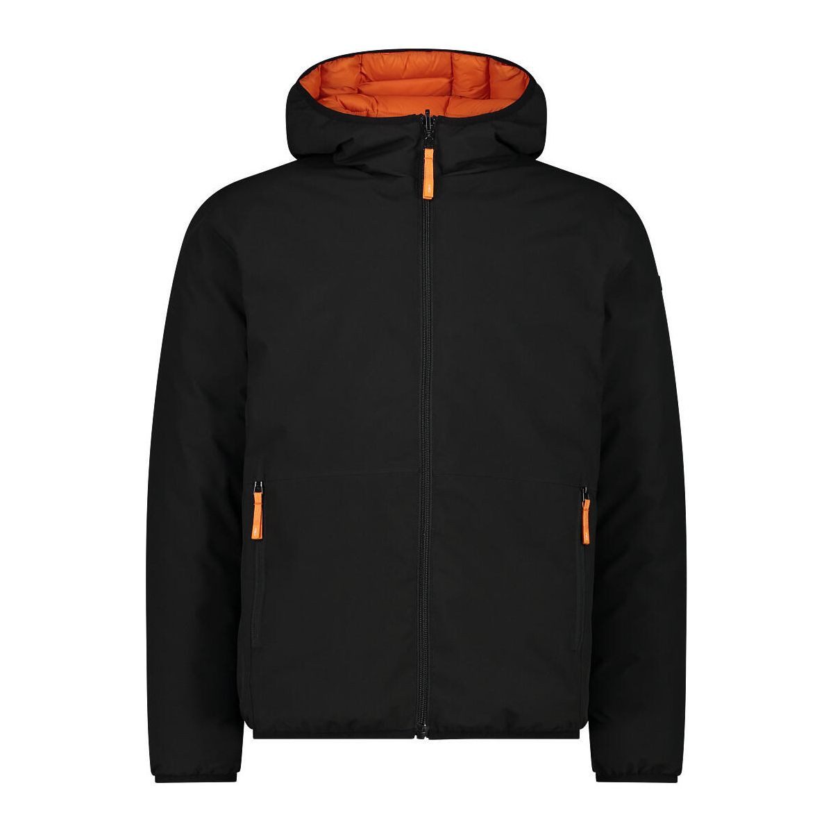 CMP Outdoorjacke MAN Padded Reverse Jacket FIX Hood Wendbare Herrenjacke mit wasserabweisender Funktion und Feel Warm