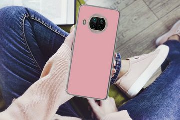 MuchoWow Handyhülle Rosa - Farben - Innenraum - Einfarbig - Farbe, Phone Case, Handyhülle Xiaomi Mi 10T Lite, Silikon, Schutzhülle