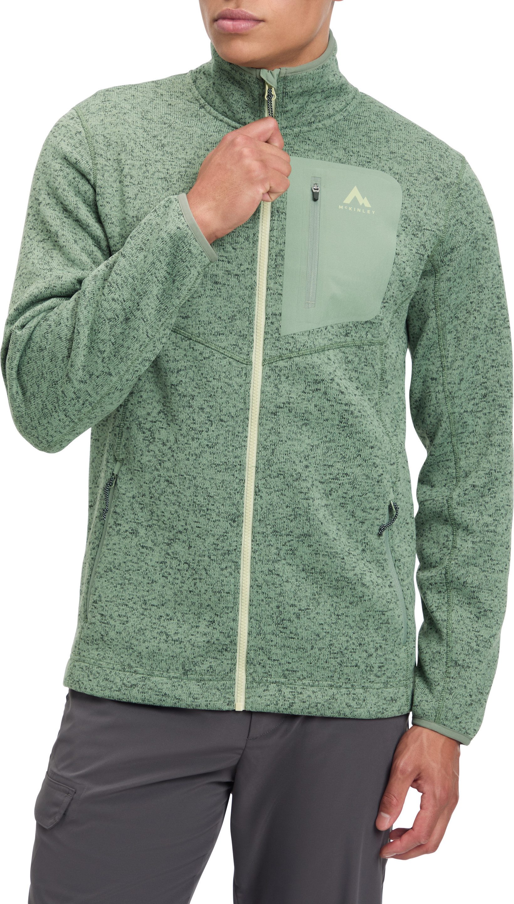 McKINLEY Fleecejacke HE.-UNTERJACKE SKEENA III M wärmende Zwischenschicht, atmungsaktives Material
