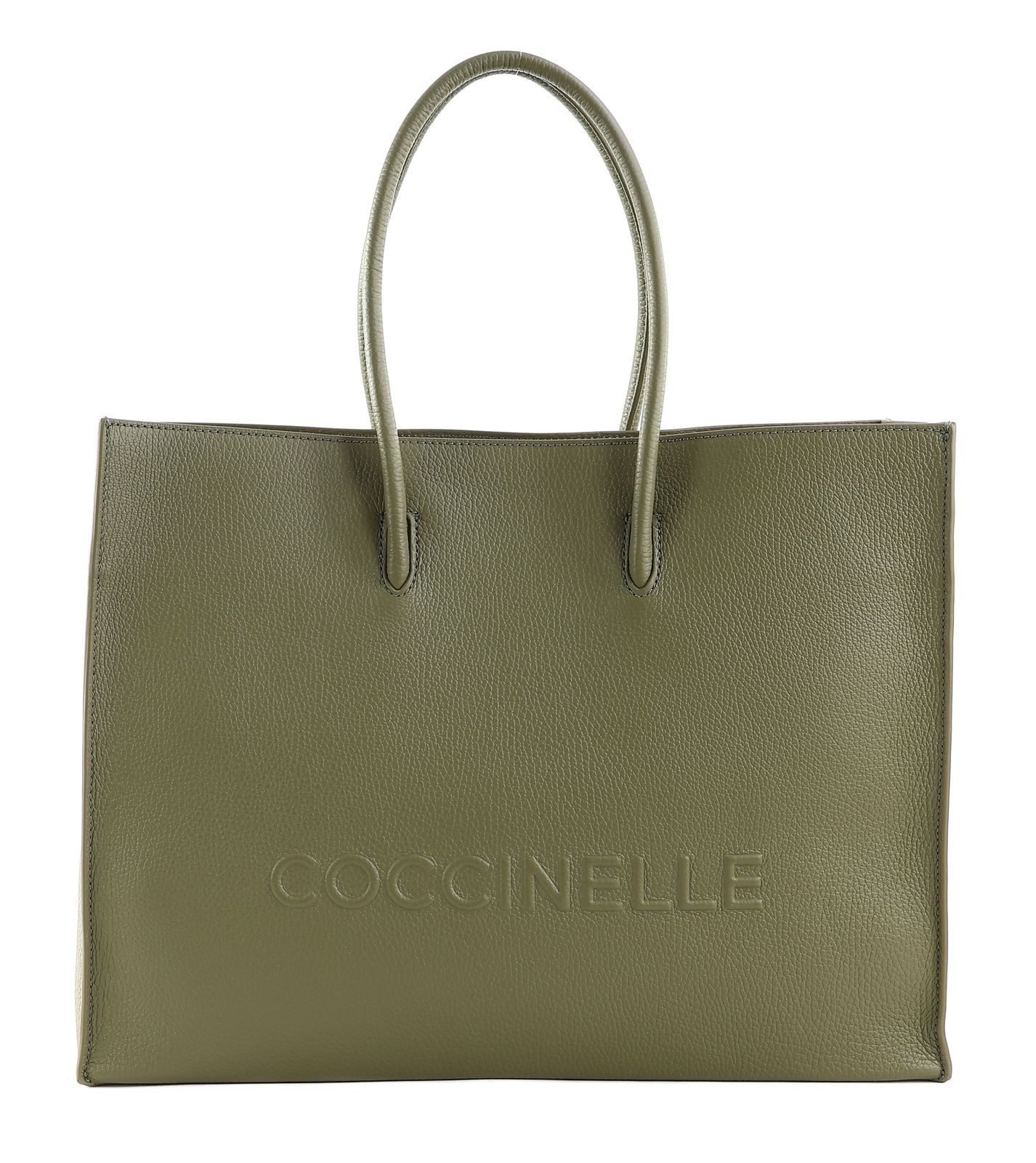 COCCINELLE Schultertasche Maxi Log, aus echtem Rindsleder günstig online kaufen