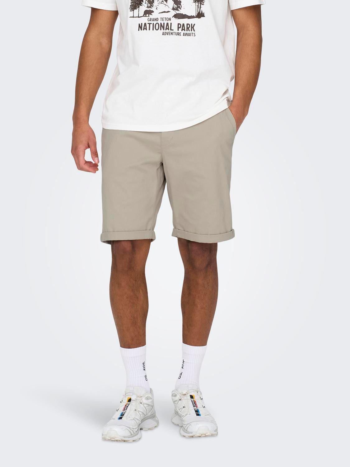 ONLY & SONS Chinoshorts ONSPETER LIFE REGULAR 0013 SHORTS NOOS