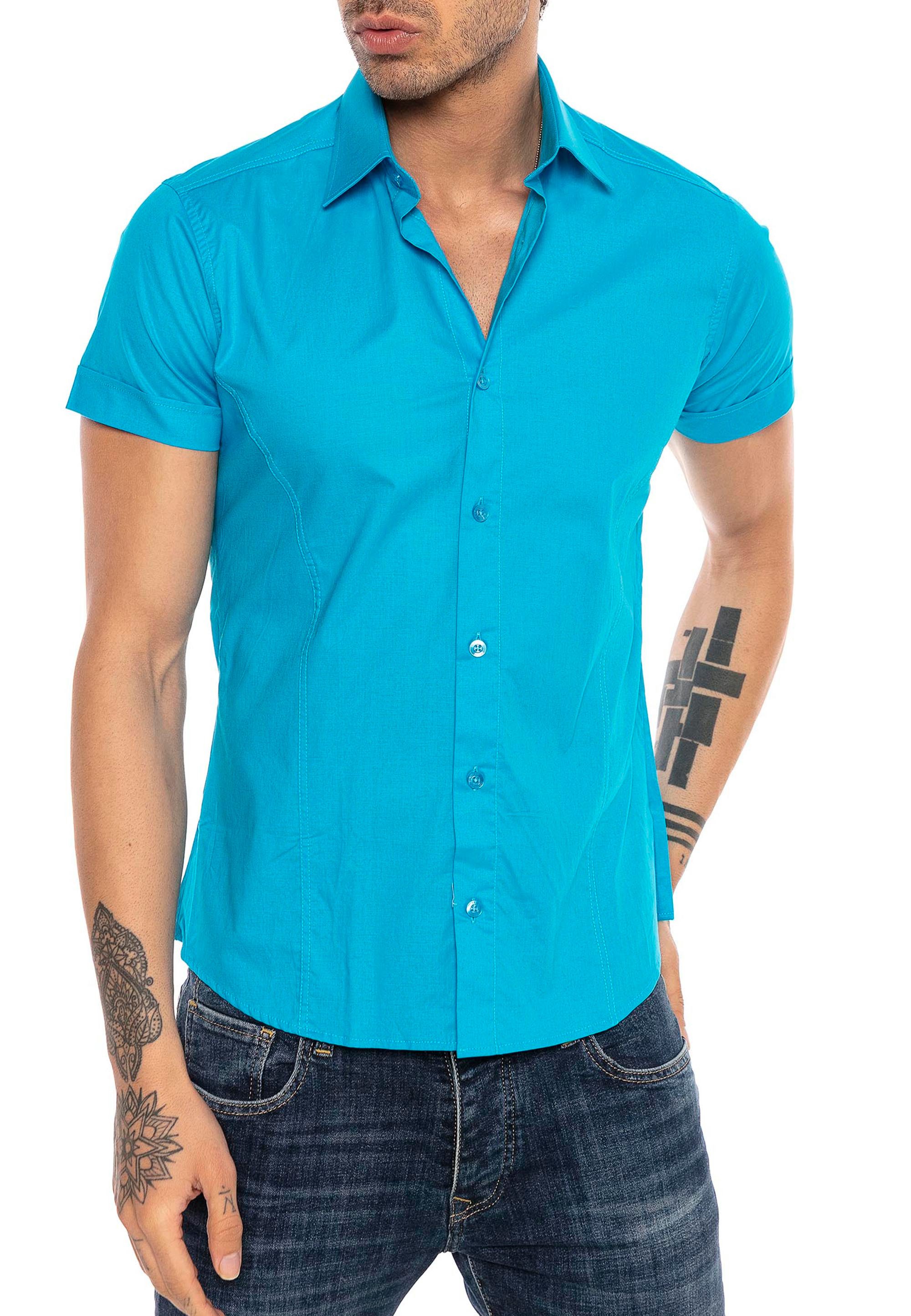 RedBridge Kurzarmhemd Slim Fit – Eleganter günstig online kaufen