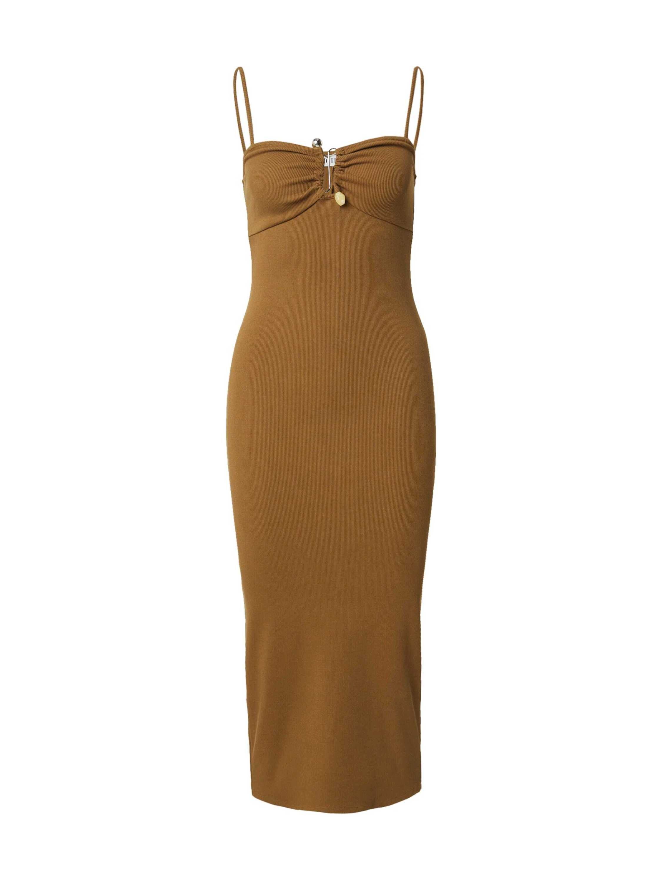 EDITED Midikleid Lilian (1-tlg) Drapiert/gerafft
