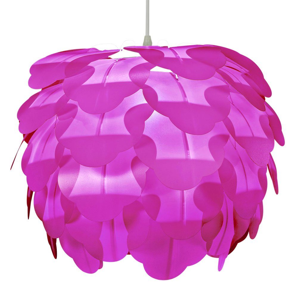 Zimmer Wohn EGLO Hänge Decken Lampe inklusive, Ess Leuchtmittel purple nicht Beleuchtung Blätter Kugelleuchte,