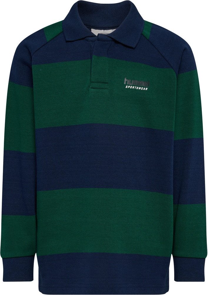 hummel Poloshirt Loose Striped Polo Longsleeve