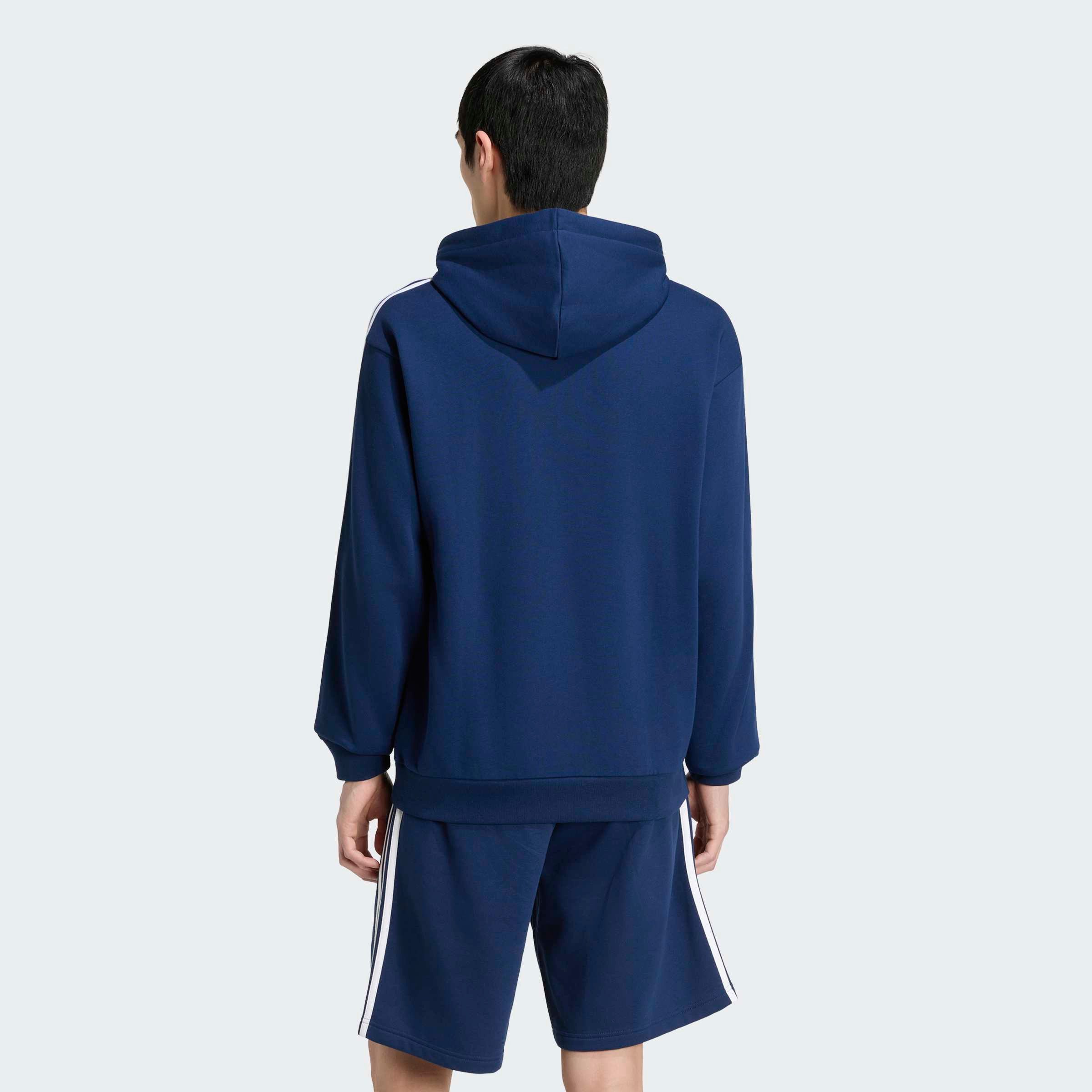 adidas Sportswear Kapuzensweatshirt ESSENTIALS 3-STREIFEN FRENCH TERRY HOODIE