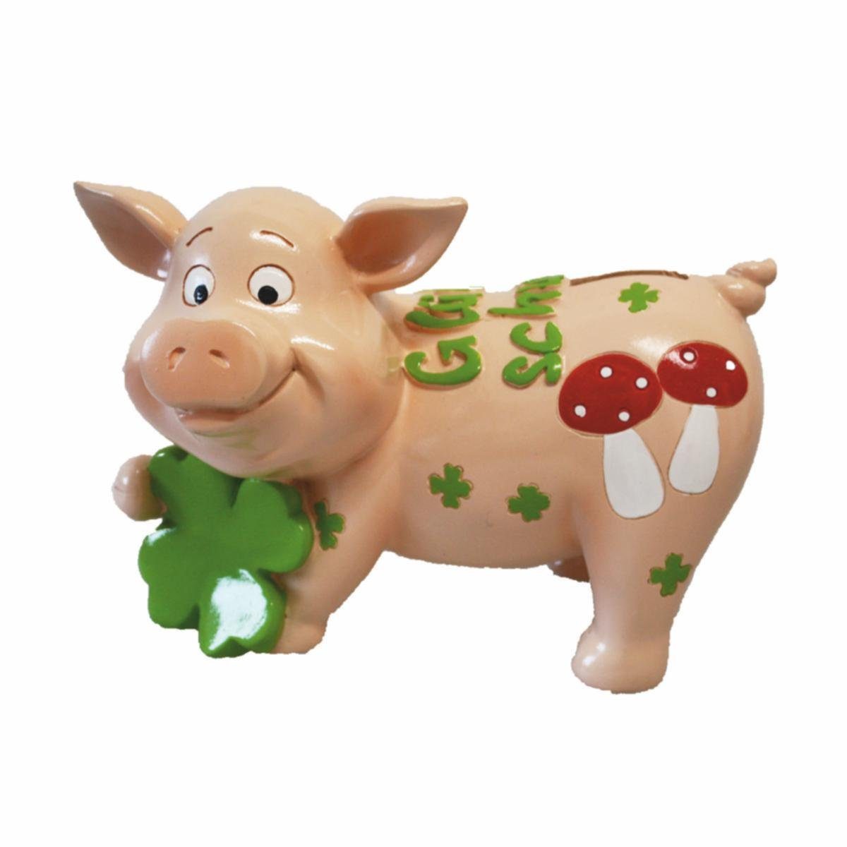 Giftcompany Spardose Gift-Company Kleeblatt-Sparschweini GLÜCK, (Stück) günstig online kaufen