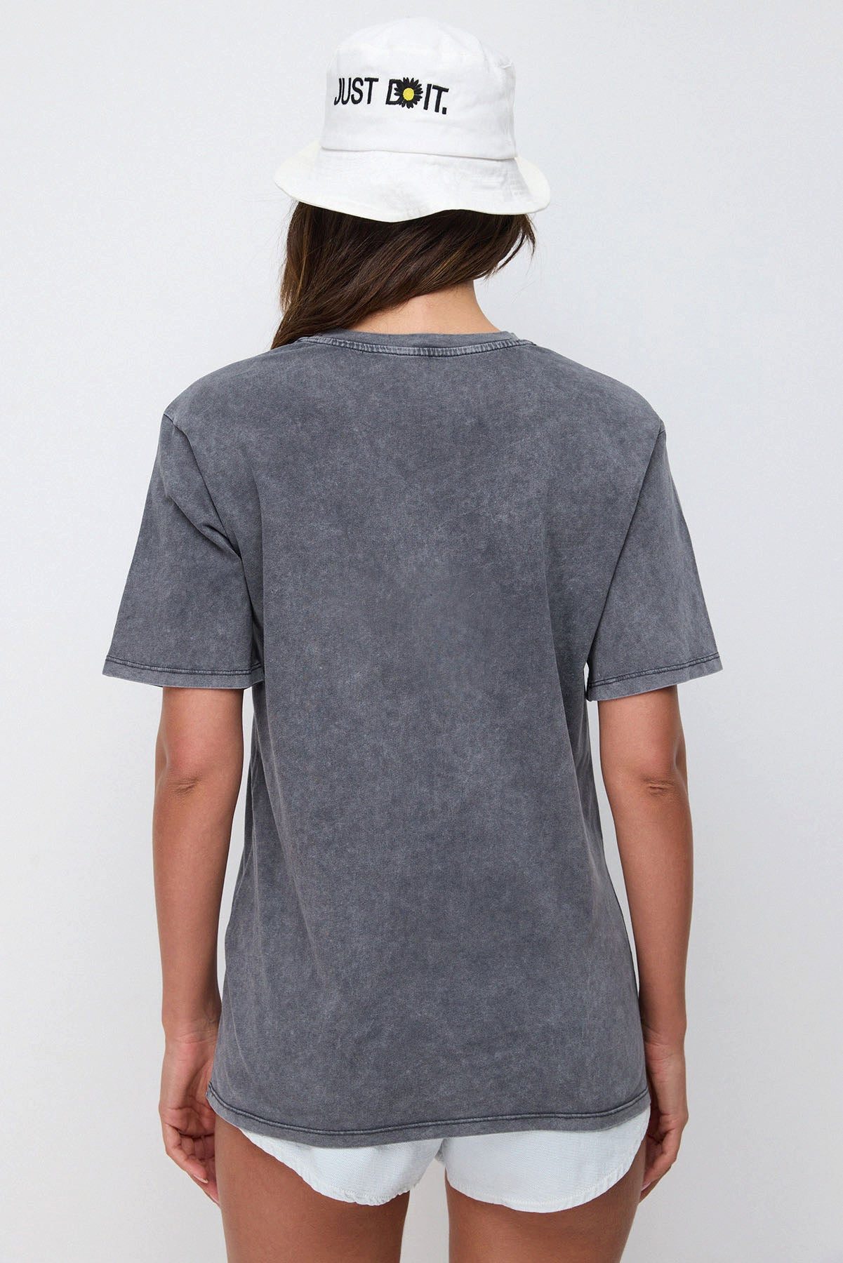 No Matter What T-Shirt Bedrucktes Oversize-T-Shirt – Bild 5 von 5