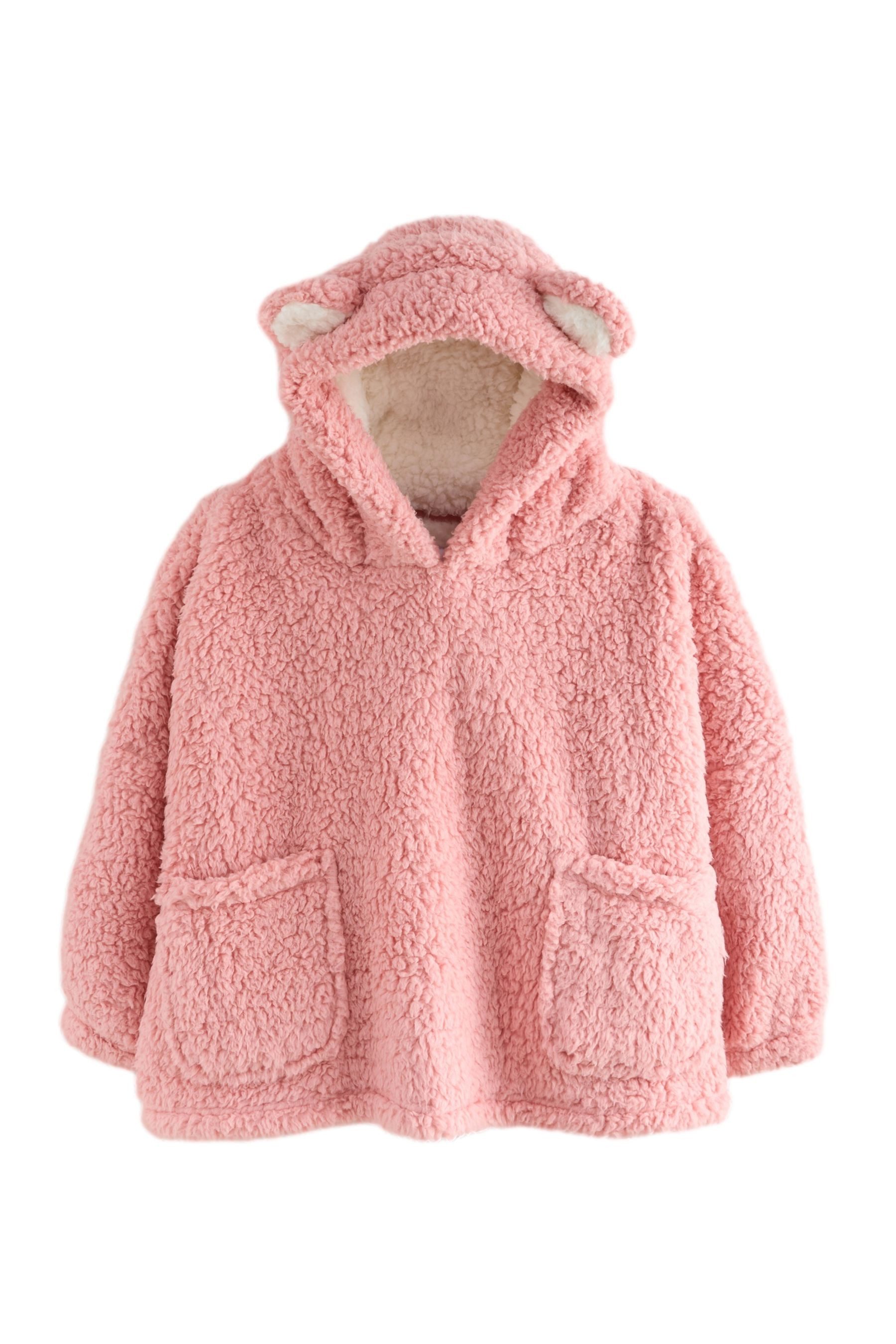 Next Kapuzenpullover Verkürzte Decke mit Kapuze (1-tlg)