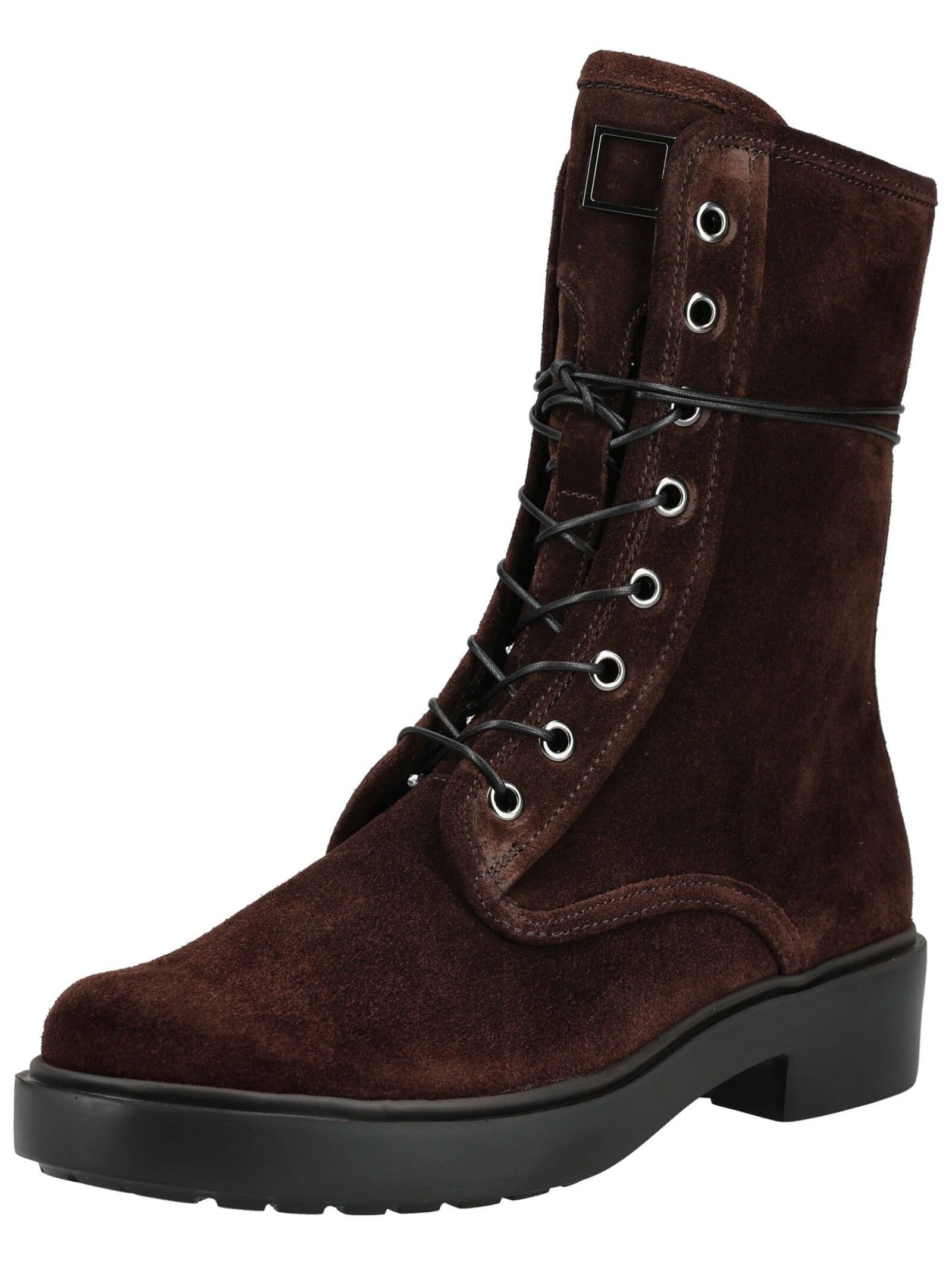 Högl Högl Stiefelette Veloursleder Schnürstiefelette