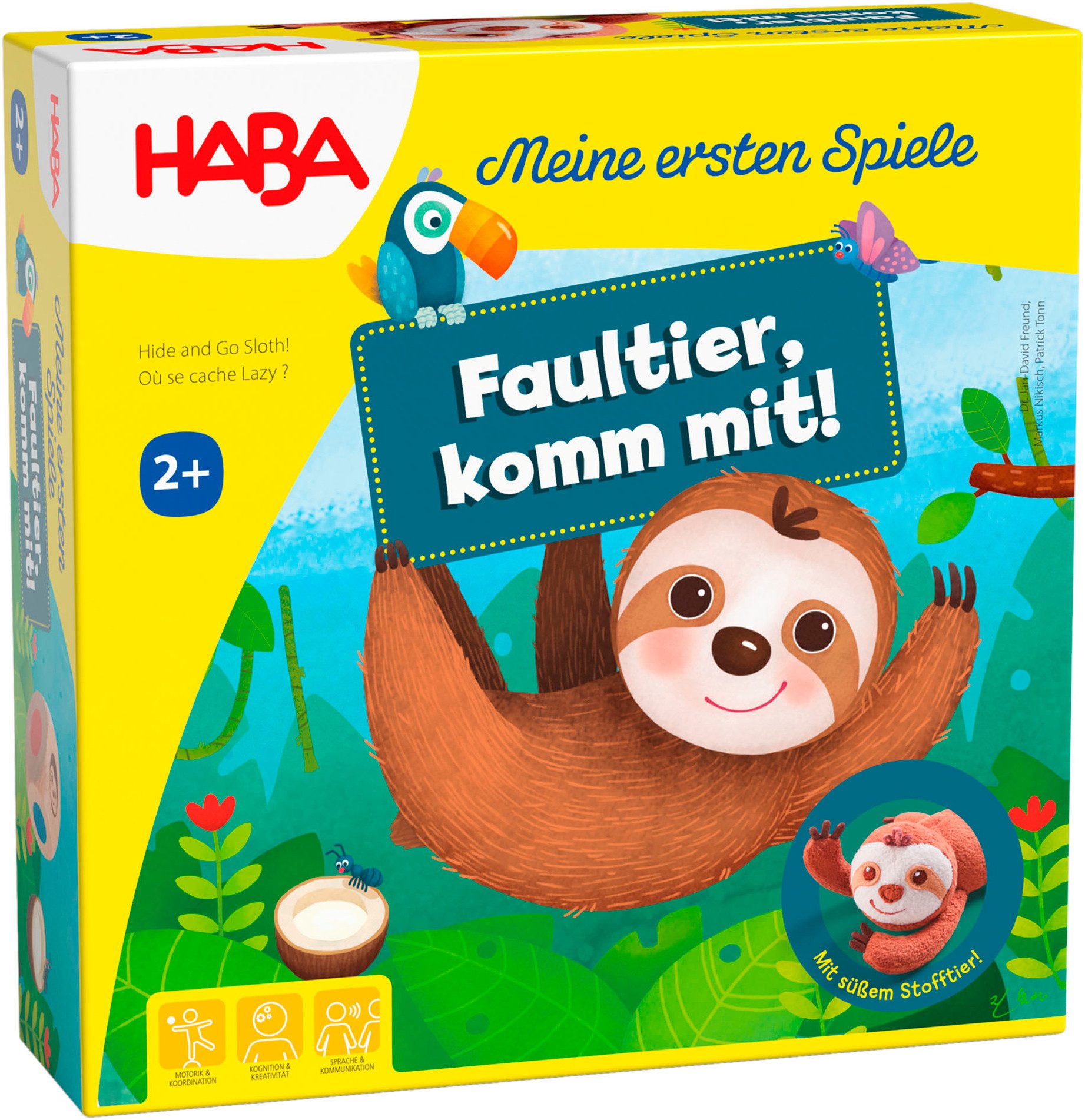 Haba Spielesammlung Meine ersten Spiele, Faultier, komm mit!, Kleinkindspiel