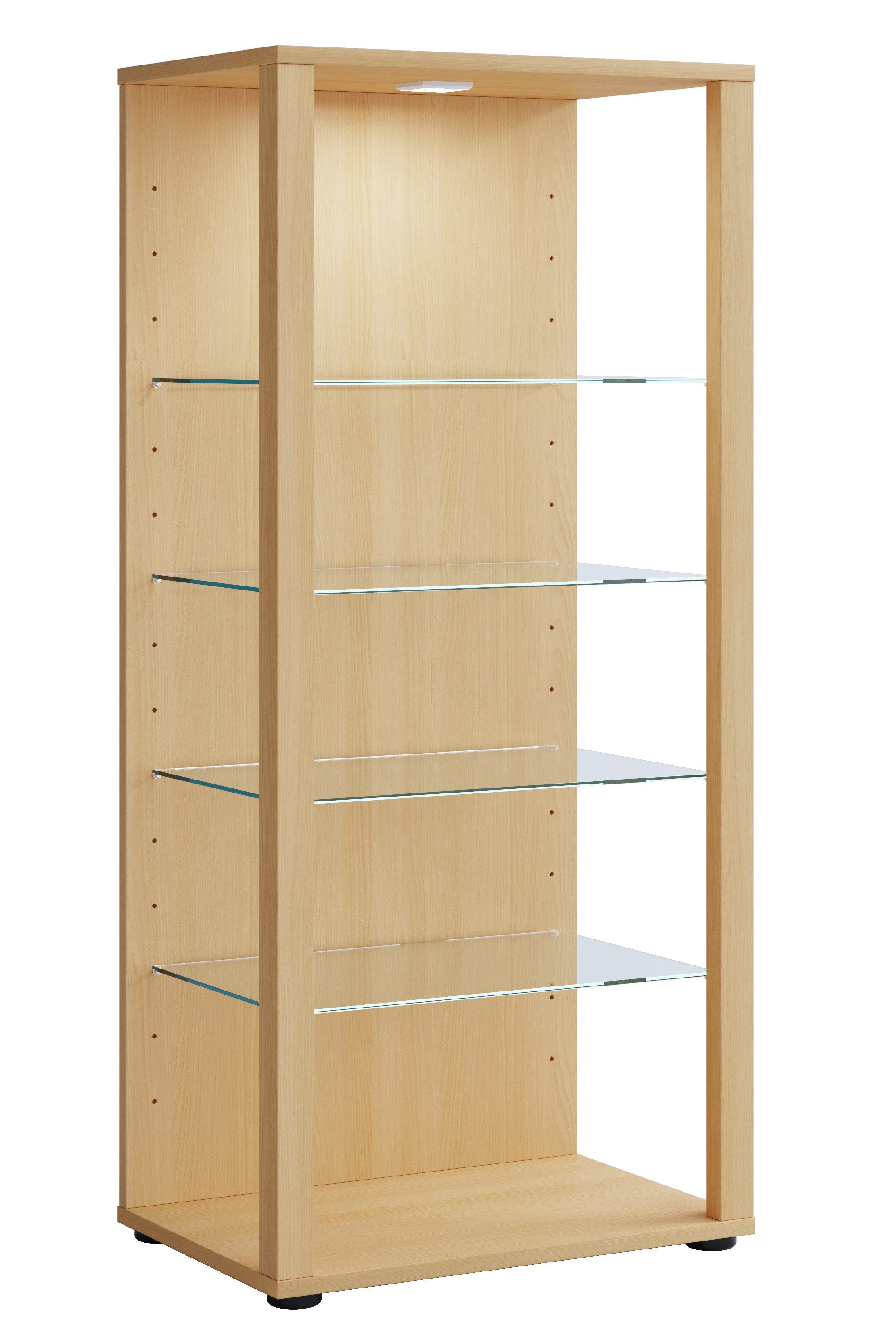 VCM Standvitrine Holz Glas Stand Vitrine günstig online kaufen