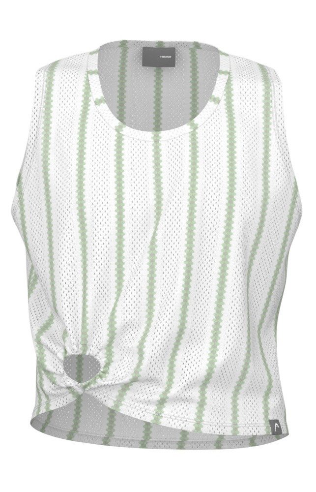 Head Tanktop Tennis-Tank Move Tank Top (atmungsaktiv, schnelltrocknend) weiss/grün