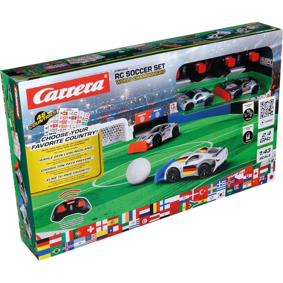 Carrera® RC-Auto 2,4GHz RC Soccer Set World Championship