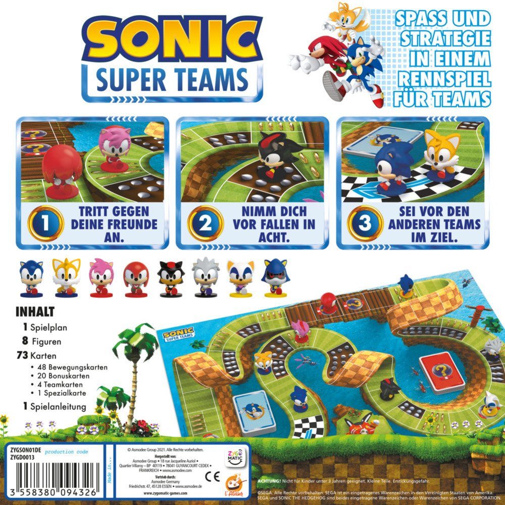 Spiel, (Spiel) Sonic Zygomatic Teammates