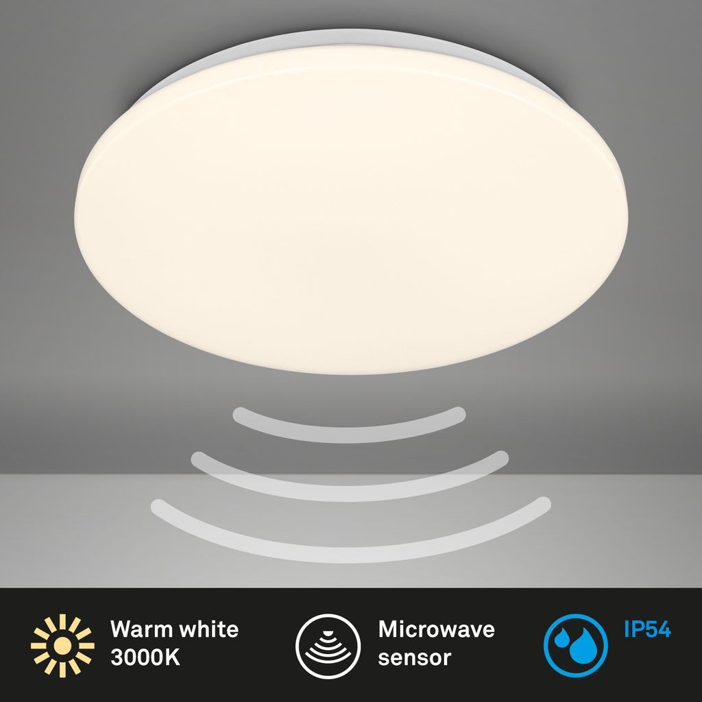 Briloner Leuchten LED Deckenleuchte 3828016, LED fest integriert, 2700K - E günstig online kaufen