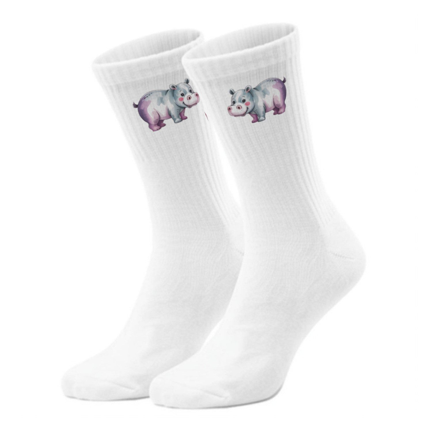 speecheese Freizeitsocken epicsocks Wilde Freunde Nilpferd Socken in 37-41 im Paar