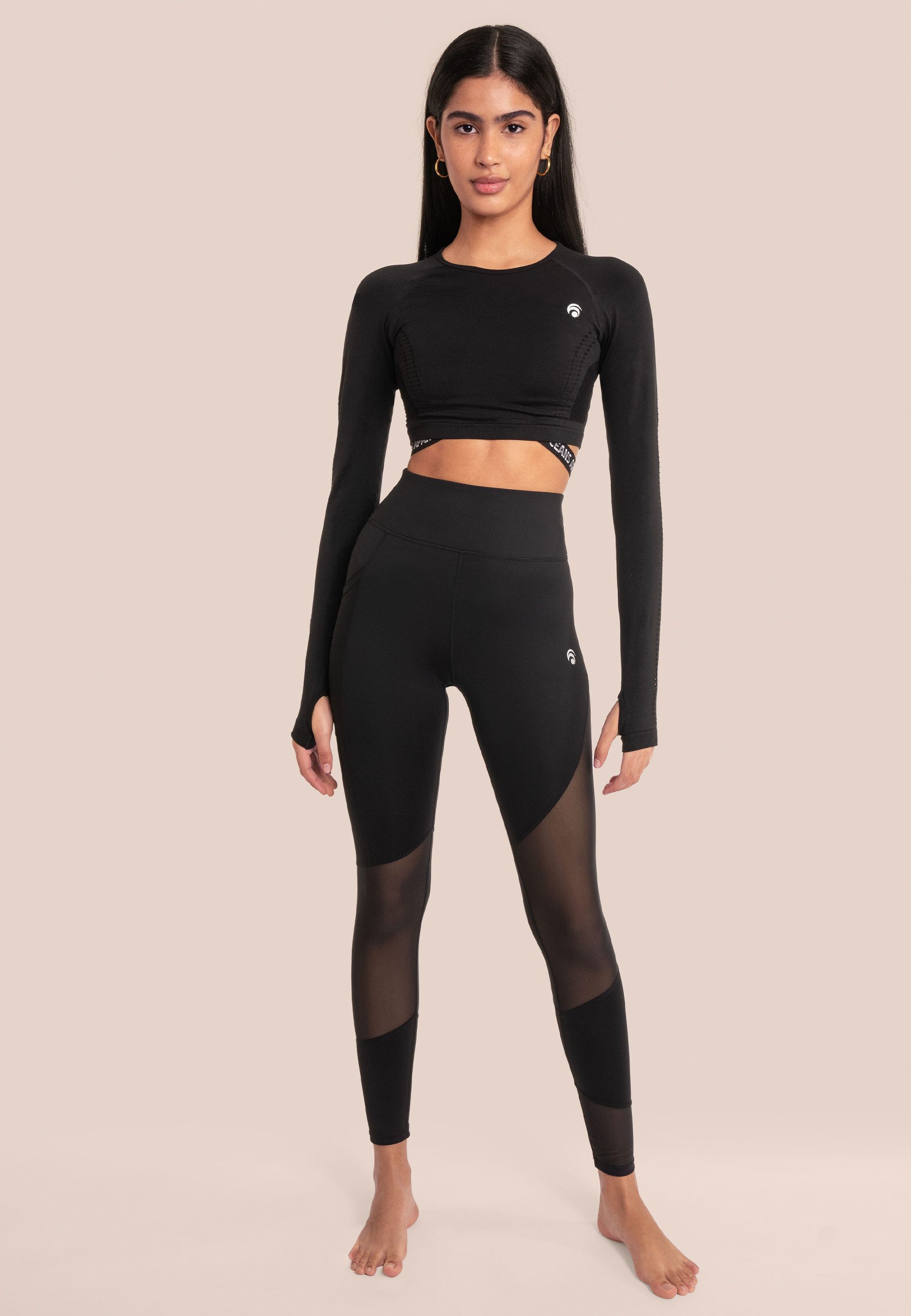 OCEANSAPART Langarmshirt Beauty (1-tlg) Daumenlöcher in den Manschetten