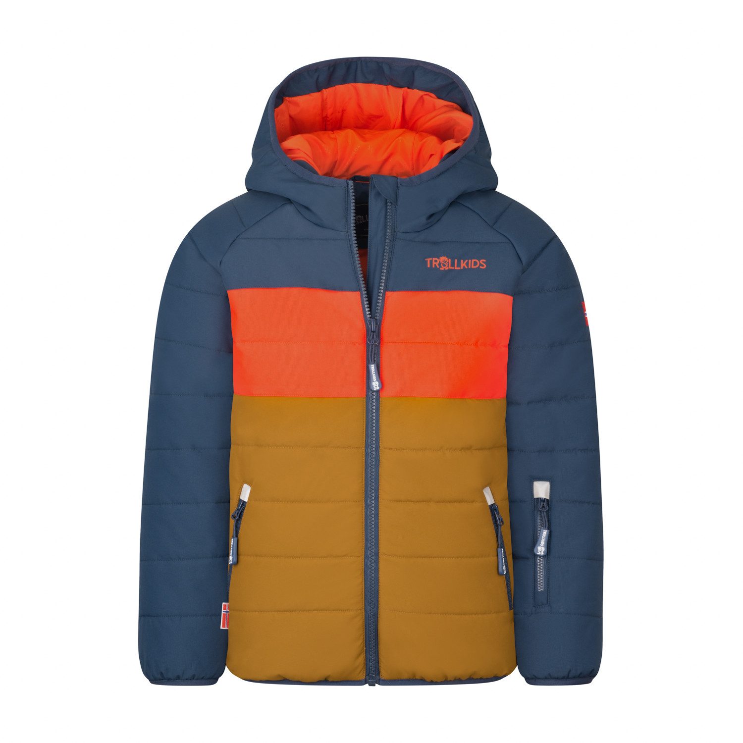 Bronze/Mystisches Blau/Orange