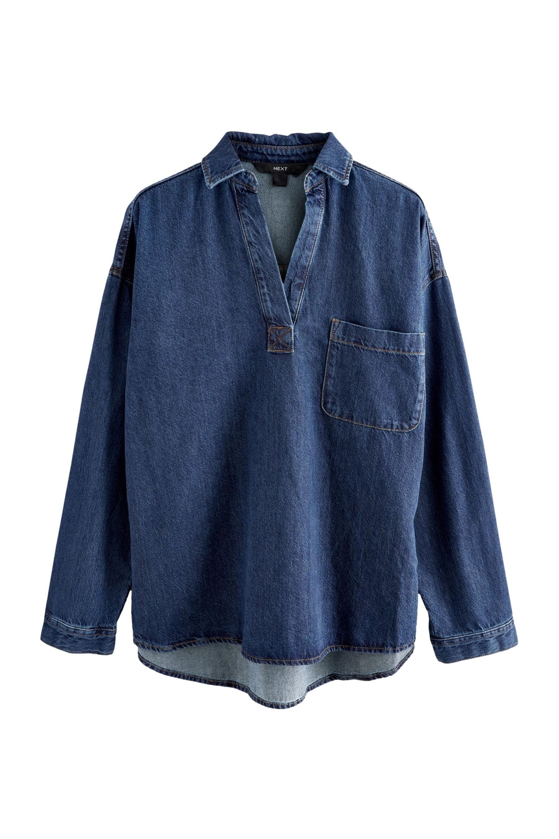 Next Jeanshemd Lockeres Jeanshemd im Relaxed günstig online kaufen