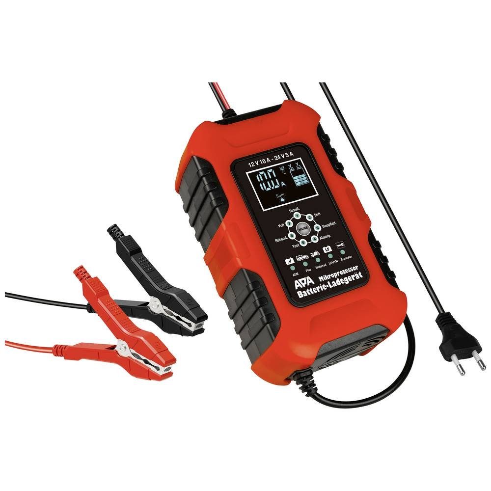 Batterieladegerät 12 / 24 V 10 A Autobatterie-Ladegerät