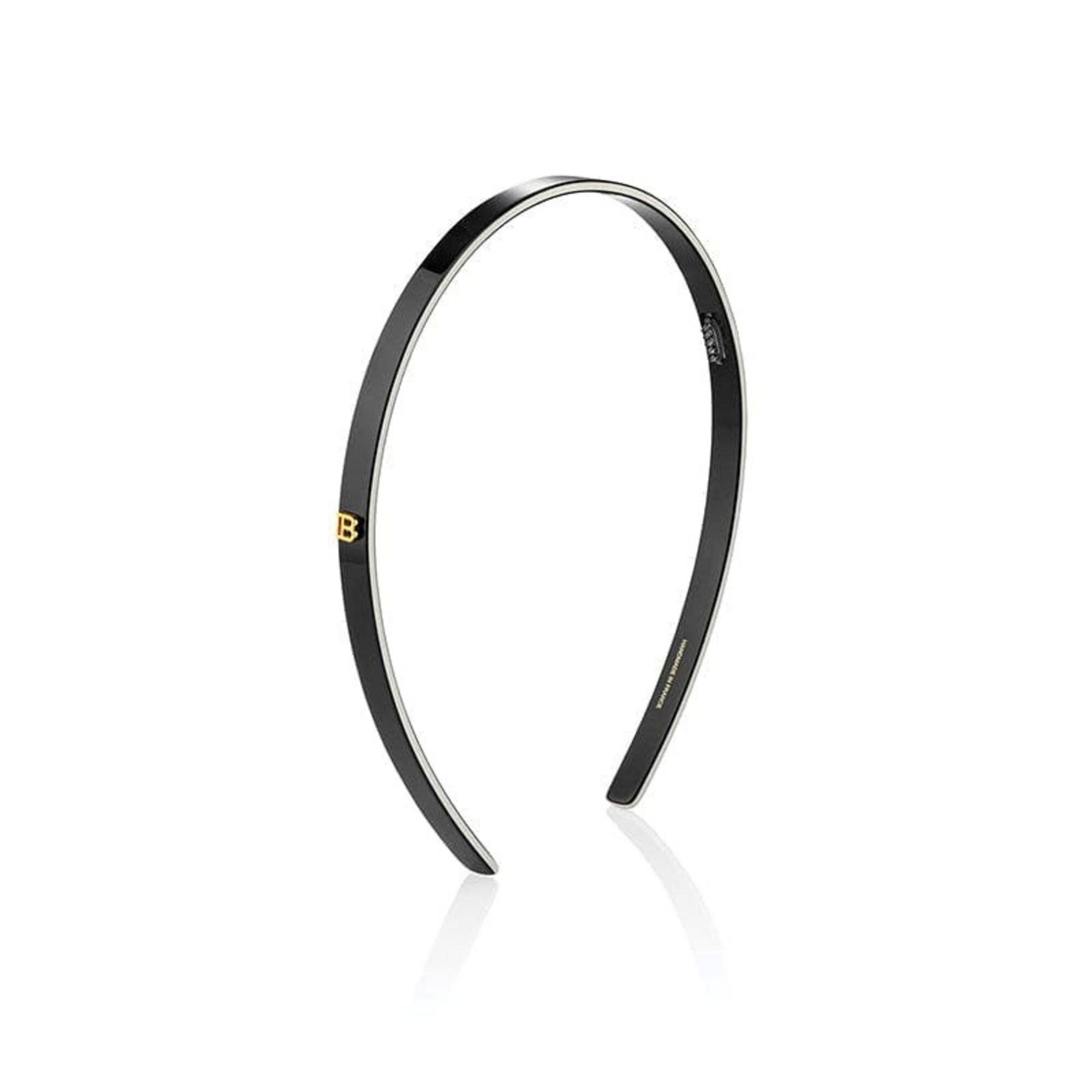 Balmain Diadem Balmain, Balmain, Haarband, Schwarz/Weiß