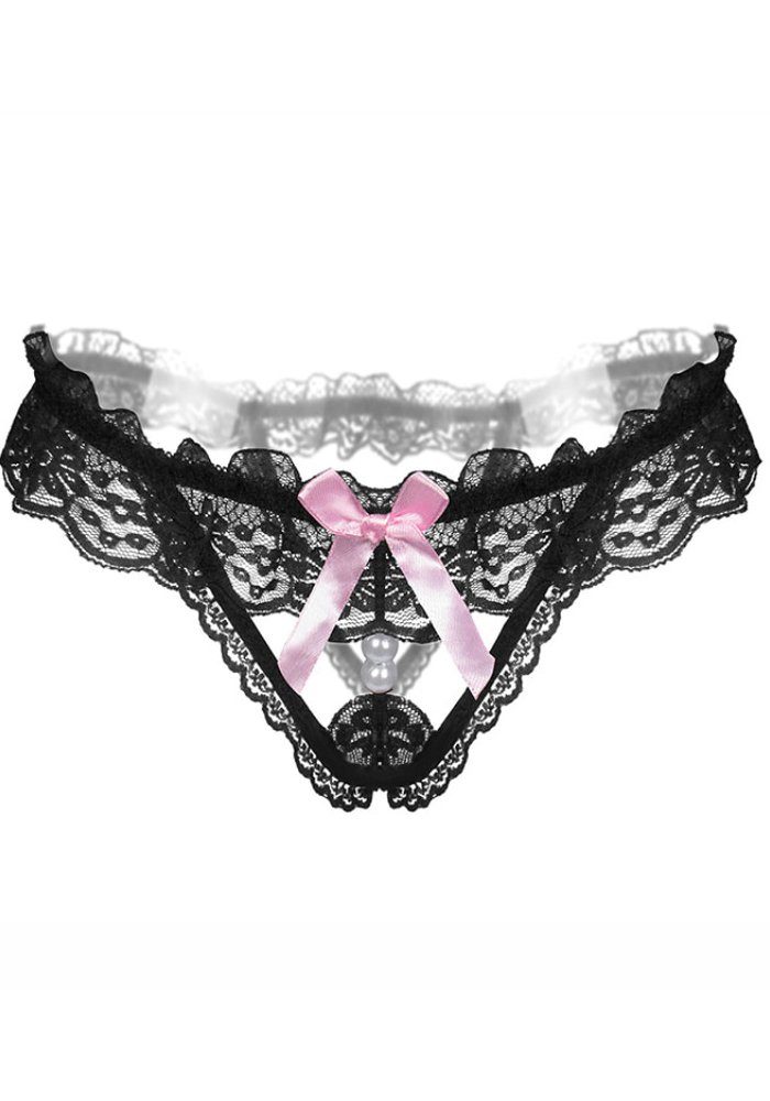 Lovolotti String-Ouvert Sexy Unterhose String Tanga Slip LO-L25 (Damen tran günstig online kaufen