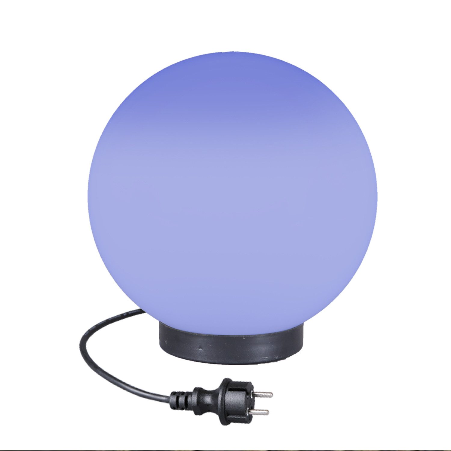 Home4Living Kugelleuchte Kugellampe RGB Außenleuchte Garten Lampe LED 230V Leuchte, ohne Leuchtmittel, Dekorativ